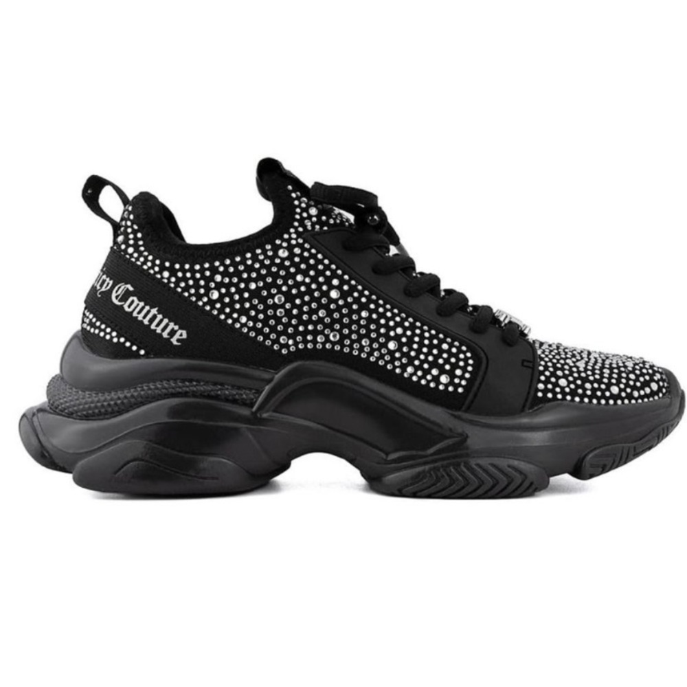JUICY COUTURE NIB GORGEOUS JC-ADANA SNEAKERS WITH BLING 💎 - Picture 2 of 8